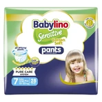 Babylino Pants Sensitive - 28 extra grote pull-up-luiers in maat 7 (15–25 kg)