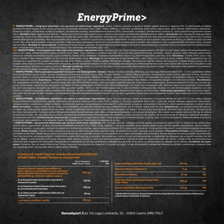 Energy Prime, 10 Ampullen – Energiepräparat