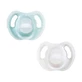 Tommee Tippee Ultra Light: 2 chupetes ortodónticos fabricados en silicona de grado médico, de 0 a 6 meses
