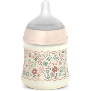Suavinex Wonderland - Fles met langzame doorstroming - Roze Liberty-print, 150 ml
