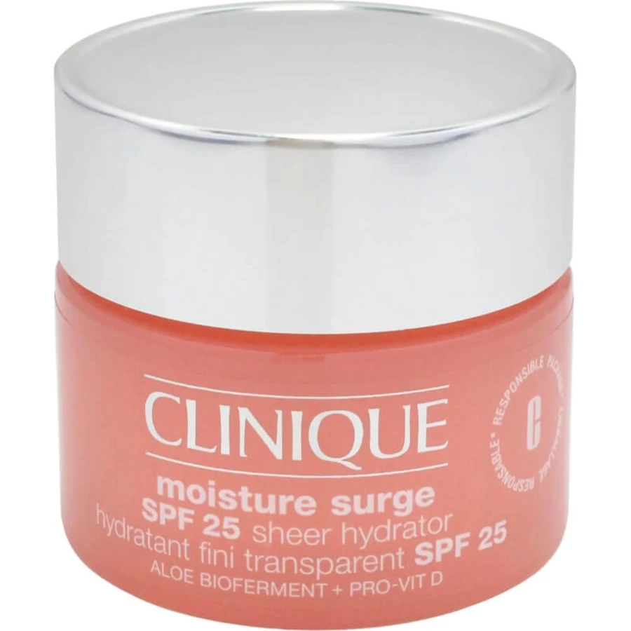 Clinique Moisture Surge SPF 25 - Crema hidratante y protectora, 50 ml