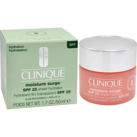 Clinique Moisture Surge SPF 25 - Crema hidratante y protectora, 50 ml