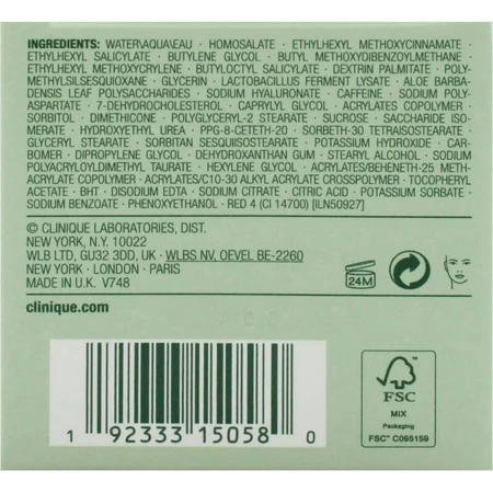 Clinique Moisture Surge SPF 25 - Crema hidratante y protectora, 50 ml