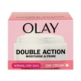 Olay Double Action - Day Cream and Primer for Normal and Dry Skin, 50 ml