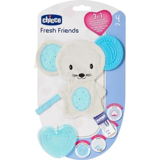 Chicco Fresh Friend - Light Blue 3-in-1 Teether