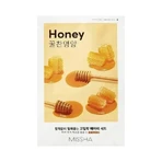 Masque en tissu Missha Airy Fit au miel - Masque visage éclaircissant et nourrissant