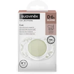 Suavinex Poetry - SX Pro Physiological Silicone Pacifier, 0–6 Months, Green