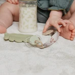 Suavinex Poetry - SX Pro Physiological Silicone Pacifier, 0–6 Months, Green