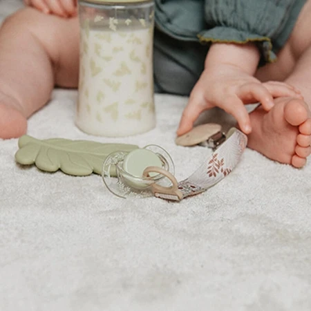 Suavinex Poetry - SX Pro Physiological Silicone Pacifier, 0–6 Months, Green