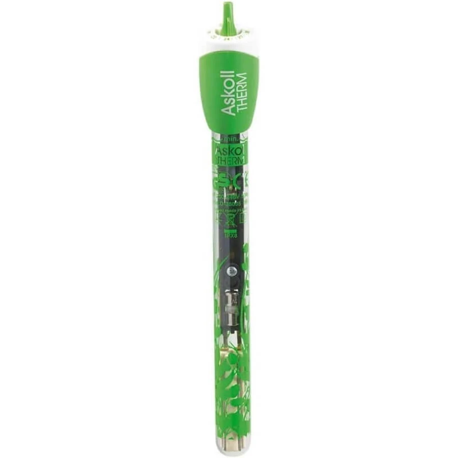 Askoll Therm s - Aquarium Heater with Pre-Calibrated Precision Thermostat, 35 W