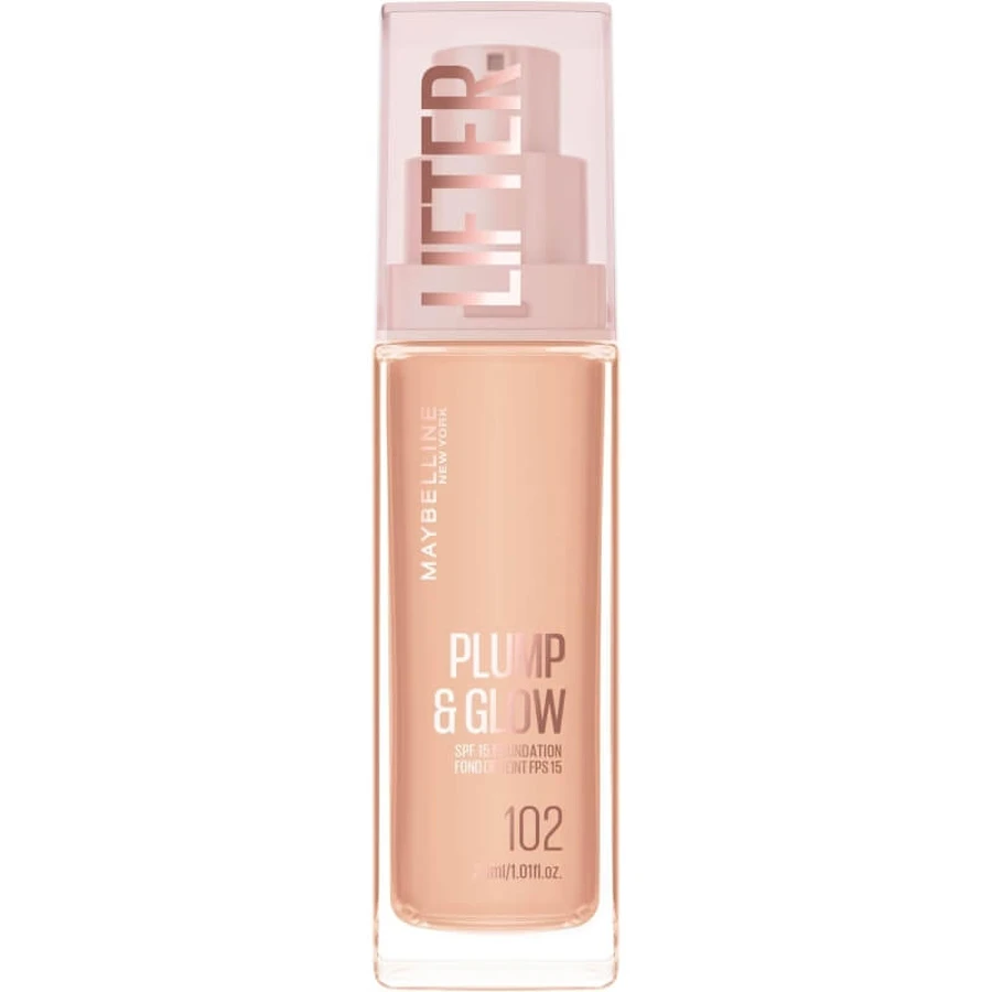 Maybelline Lifter Plump &amp; Glow - Foundation No. 102