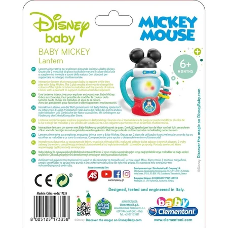 Clementoni Baby Mickey - Interactive Lantern
