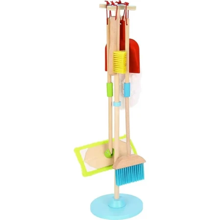 Tooky Toys houten schoonmaakset voor kinderen