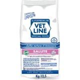 Vet Line Vet Line Dog Health Pork - Aliment complet hypoallergénique pour chiens adultes de petite race, 12,5 kg