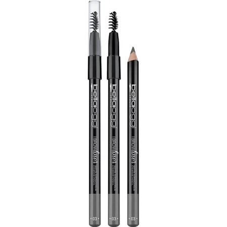 Bellaoggi I Brow Liner - Wenkbrauwpotlood nr. 03 Brunette/Donkerbruin