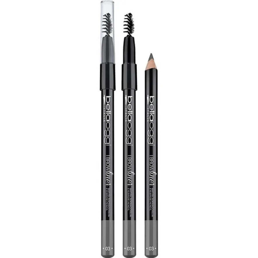 Bellaoggi I Brow Liner - Wenkbrauwpotlood nr. 03 Brunette/Donkerbruin