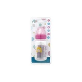 Kiokids Baby Bottle - Pink, 240 ml, 6m+