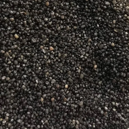 Askoll Pure Sand Midnight – feiner schwarzer Dekosand, 0,7–1,2 mm, für Aquarien, 4 kg