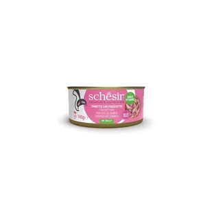 Schesir Complete Nutrition au thon et au jambon - Aliment complet pour chat, 140 g