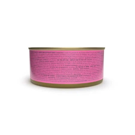 Schesir Complete Nutrition au thon et au jambon - Aliment complet pour chat, 140 g