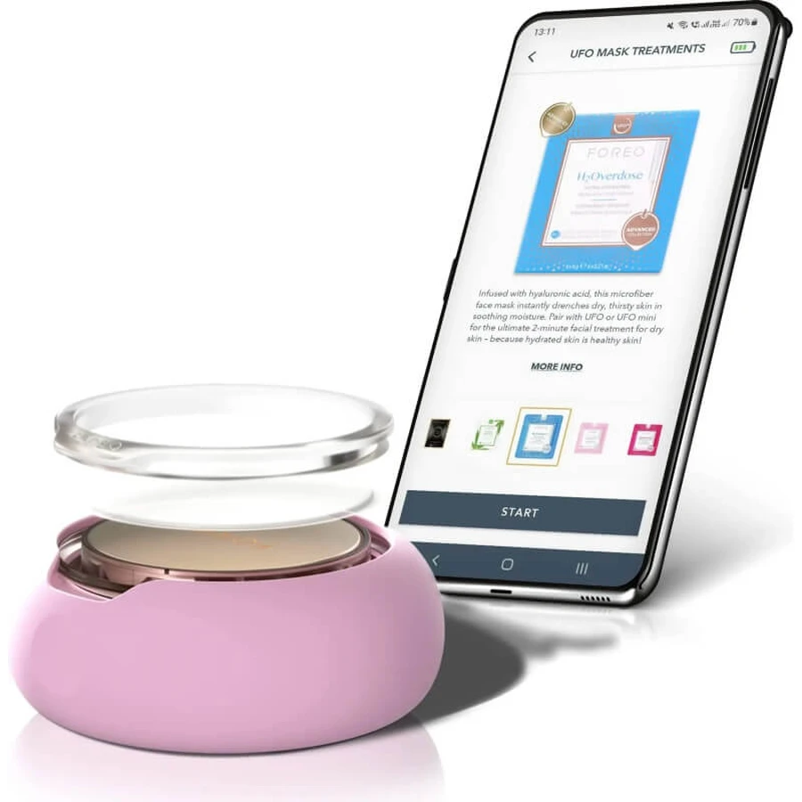 Foreo h2overdose 2.0 - 6 masques hydratants pour l'UFO