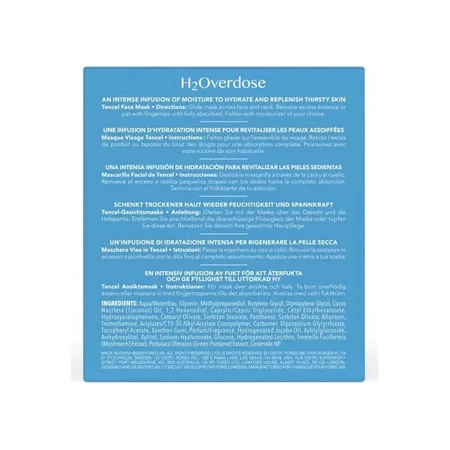 Foreo h2overdose 2.0 - 6 masques hydratants pour l'UFO