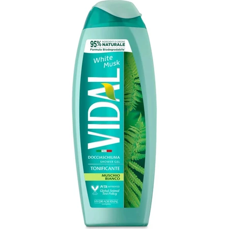 Vidal White Musk - Verfrissende douchegel 250 ml
