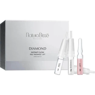 Natura Bisse Diamond Instant Glow - Tratamiento facial revitalizante, 12 viales de 3 ml cada uno