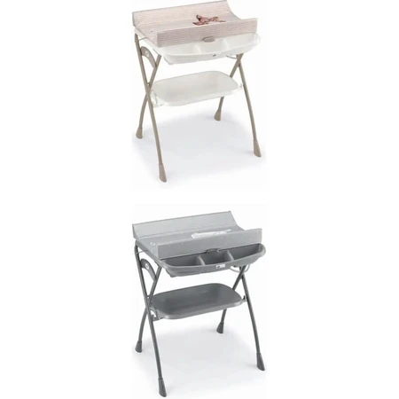 Cam Volare - Baby Bath and Changing Table No. 265, Gray