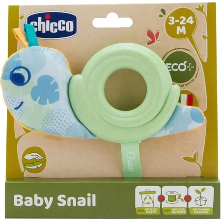 Chicco eco+ - Snail Plush Toy