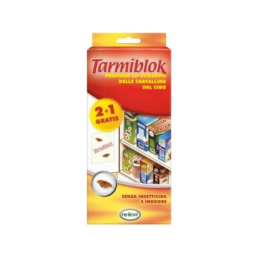 Tarmiblok-pads – 3-in-1 zelfklevend middel tegen voedselmotten