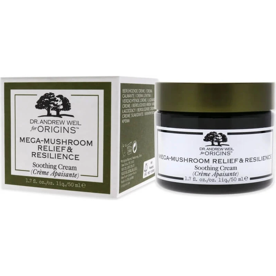 Crema calmante «Mega-Mushroom Relief & Resilience» de Origins - Crema calmante 50 ml