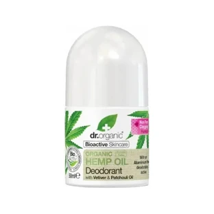 Huile de chanvre Dr. Organic - Déodorant à bille 50 ml