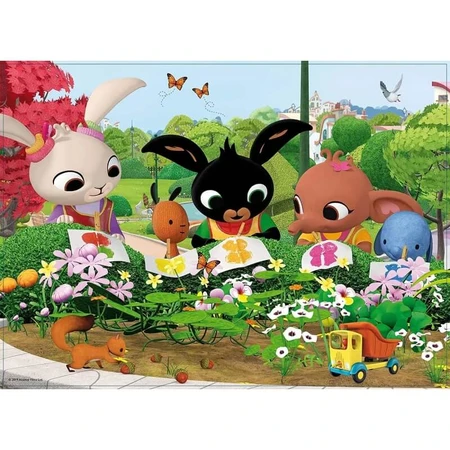 Lisciani Bing: Lasst uns die Natur beobachten – 24-teiliges Maxi-Puzzle