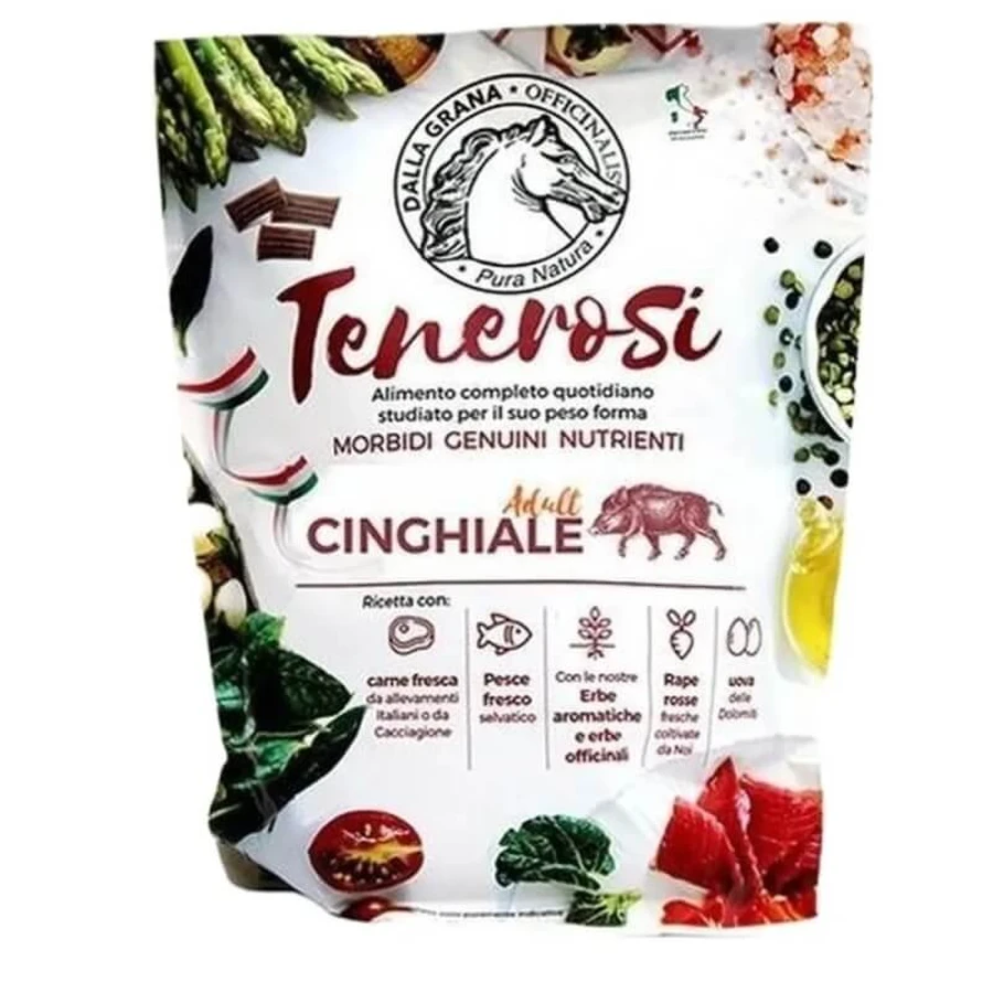 Bruno de Puranatura «Tenerosi Adult» con sabor a jabalí - Pienso completo para perros adultos, 200 g