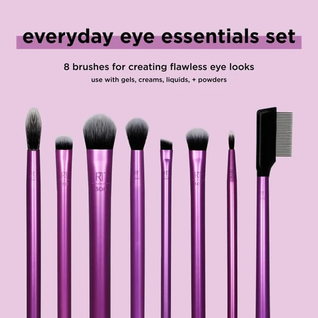 Real Techniques Everyday Eye Essentials - Makeup Brush Set