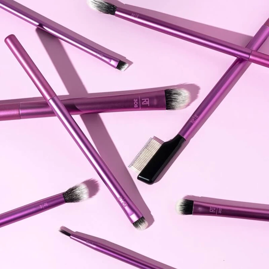 Real Techniques Everyday Eye Essentials - Makeup Brush Set