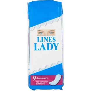 Lines Lady - 9 contoured pads for all types of discharge