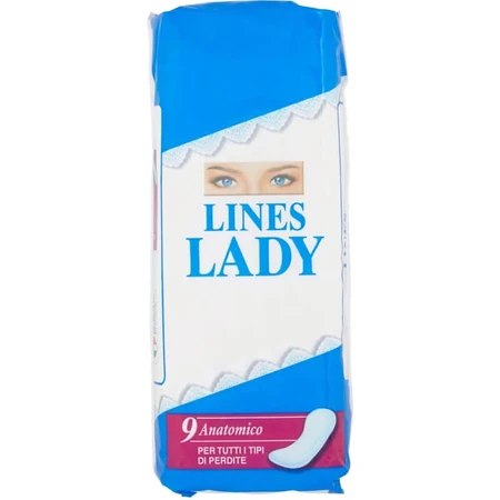 Lines Lady - 9 contoured pads for all types of discharge