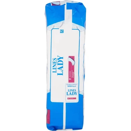 Lines Lady - 9 contoured pads for all types of discharge