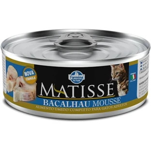 Farmina Matisse Cat Cod Mousse - Complete Mousse Food for Adult Cats, 85 g