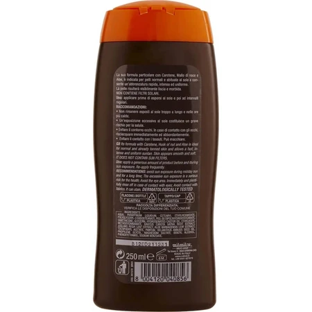 Delice Intensive Tanning Sonnenschutz – Wasserfeste Creme mit Carotin + Walnussschalen 250 ml