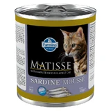 Farmina Matisse Sardine Mousse - Volledig voer voor volwassen katten, 300 g