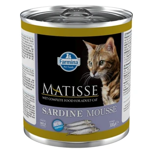 Farmina Matisse Sardine Mousse - Complete Food for Adult Cats, 300 g