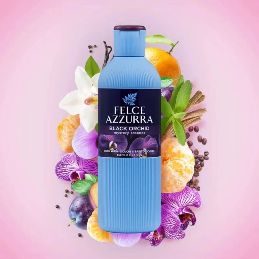 Blue Fern Black Orchid - Gel bain et douche 650 ml