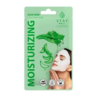 Stay Well: voedend en verzachtend stoffen gezichtsmasker met aloë vera