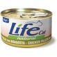 Life petcare Life cat natural pui cu langustă – hrană umedă pentru pisici 85 gr