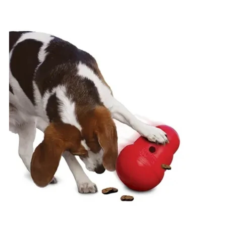 Pet Village Kong Wobbler, Small Size - Dog Toy and Food Dispenser