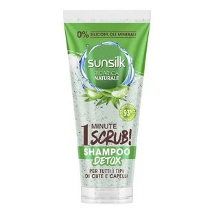 Sunsilk 1-Minute Scrub - Shampoo for All Scalp and Hair Types, 200 ml