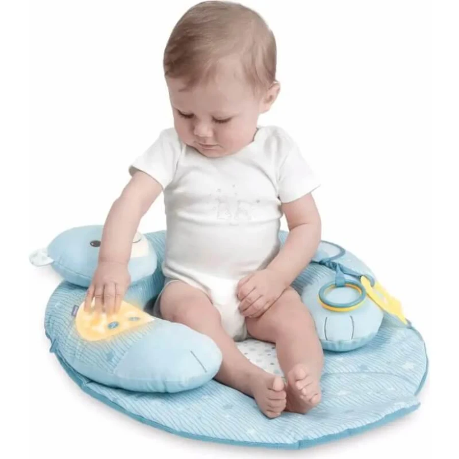Chicco My First Nest - Light Blue Cuddly Nest Pillow